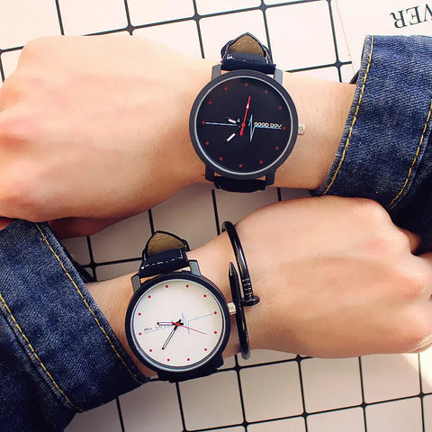 Student men and women couple watches Douson Odeh