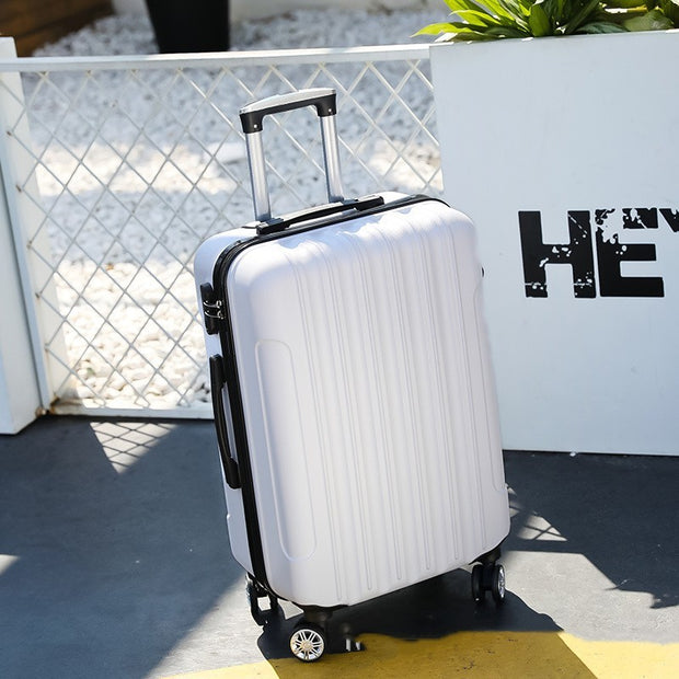 Luggage Men's And Women's Zipper ABS Material