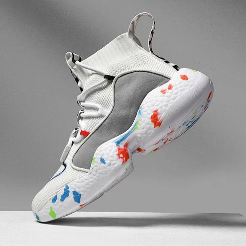 Men Sneakers Summer Fashion Running Shoes Breathable Men Vulcanize Shoes Flat Soft tennis Shoes Douson Odeh