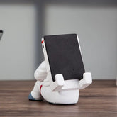Simple Astronaut Mobile Phone Stand Student Desktop Holder Cute Spaceman Cell Phone Holder Creative Gift Small Desk Decoration Douson Odeh