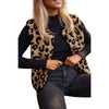 Single Row Multi-buckle Sleeveless Coat For Women
