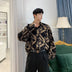 Trendy Men's Shirt Gold 3D Long Sleeve Shirt Trendy Men Douson Odeh