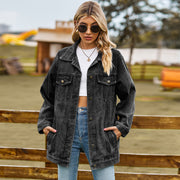 Versatile Classic Retro Classic Loose Denim Jacket Top
