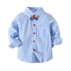Baby boy long sleeve bottoming shirt