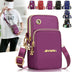 Mobile Phone Bag Women Shoulder Bag 3-layer Zipper Design Small Crossbody Shouder Bags Wallet Coin Purse
