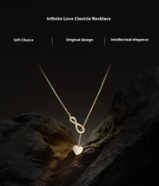 Eternal Jewelry High Sense Necklace Light Luxury Minority Temperament Clavicle Chain