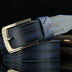 Pin buckle belt men's belt retro hollow casual belt