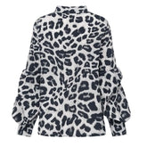 Women Sexy Leopard Print  Tops Douson Odeh