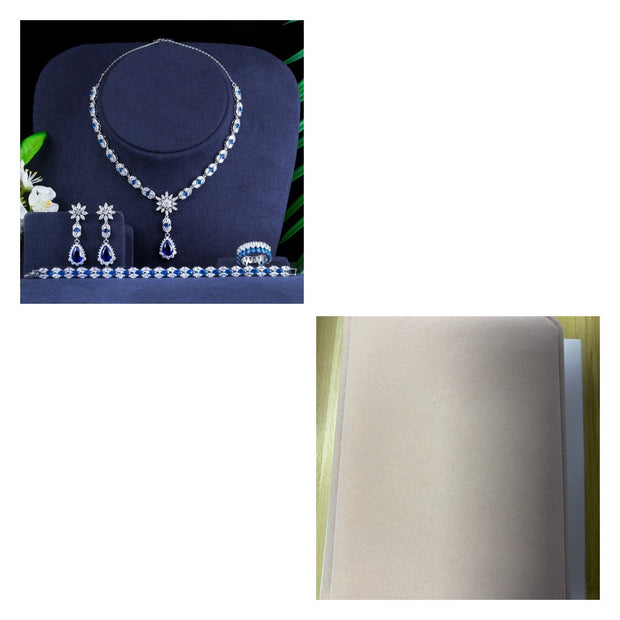 Fashion Necklace Earrings Ring Bracelet