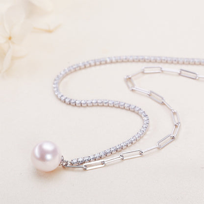 Simple Elegant Freshwater Pearl Necklace For Women