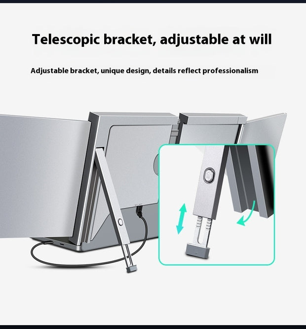 Portable Display Single-screen Dual-screen Display Three-screen Portable Display Notebook Sub-screen