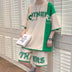 Men's Fashion Casual Short Sleeve T-shirt Shorts Set Douson Odeh