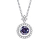Live Hot S925 Sterling Silver Pulsatile Heart Moissanite Pendant Female Light-chasing Smart Clavicle Chain Moissanite Necklace