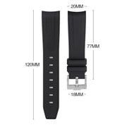 Liquid Silicone Curved Strap Watch Accessories