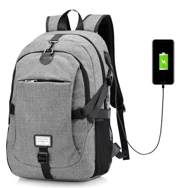 New shoulder bag unisex backpack New multi-function rechargeable outdoor travel bag big computer bag
