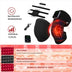 Infrared Knee Pain Relief Massager with Red Light Therapy Mi tienda