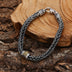 Retro 925 Sterling Silver Hand Weaving Bracelet