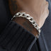 S925 Sterling Silver 13mm Thick Cuban Bracelet