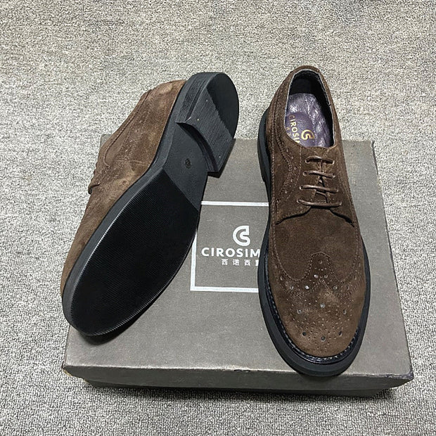 Men's Shoes Summer Leather Shoes Men's Casual Business Formal Wear