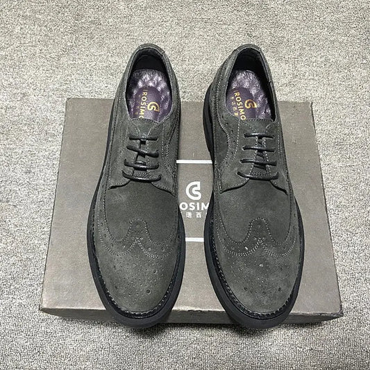 Men's Shoes Summer Leather Shoes Men's Casual Business Formal Wear Douson Odeh
