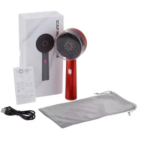 Hair Oiling Red Light Scalp Massager (One Set) Mi tienda