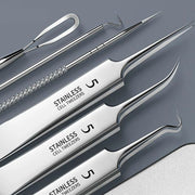 8pcs Ultra-fine Beauty Salon Acne Needle Tool Set