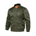 Mens Jacket New Spring Autumn Male Baseball Jackets Pilot Men Outwear Coat Zipper Men's Uniform Douson Odeh
