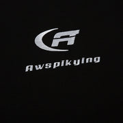 Letter Embroidered Long Sleeve T-shirt Men