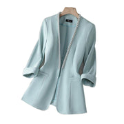 Fashionable All-match Elegant Lady's Suit Without Buckle