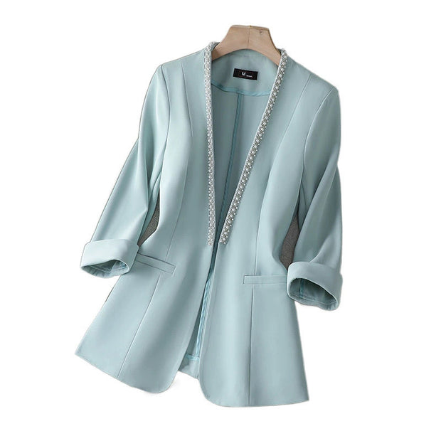 Fashionable All-match Elegant Lady's Suit Without Buckle