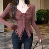 Slim Fit Slimming Niche Chic Cardigan Top