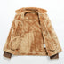Men's Autumn And Winter New Fur Korean Lapel Slim Fit Warm Coat Douson Odeh
