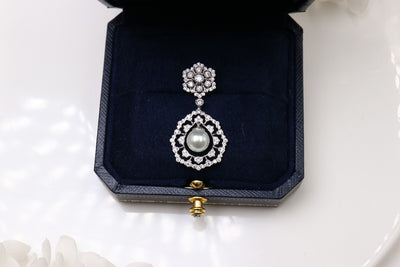 Light Luxury 925 Silver Shell Bead Pendant Necklace
