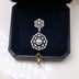 Light Luxury 925 Silver Shell Bead Pendant Necklace