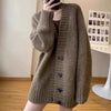 Mid-length Small Outerwear Sweater Coat