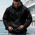 Casual Men's Sports Cargo Coat Regular Sleeve