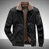 Men's Jacket Autumn And Winter Fleece-lined Padded Overalls Jacket Douson Odeh