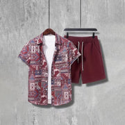 Men's Fashion Personality 3D Digital Printing Suit