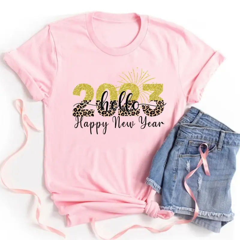 Printed Annual Party Short Sleeve T-shirt Tops For Men And Women Douson Odeh