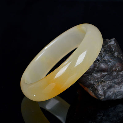 Natural Gem Light Jade Bracelet Women