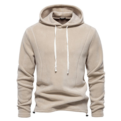Men's Autumn And Winter New Stand Collar Half Zip Long-sleeved Sweater