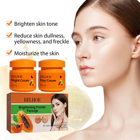 Fade Facial Freckles Brightening Moisturizing Papaya Whitening Cream Douson Odeh