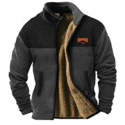 Men's Cotton Clothes Fleece Padded Coat