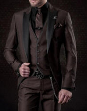 Business Casual Men's Three-piece Suit