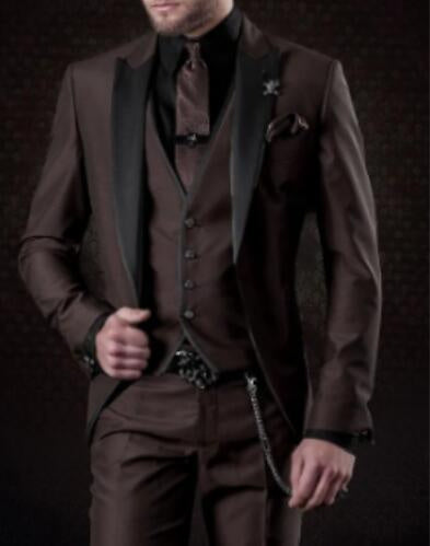 Business Casual Men's Three-piece Suit
