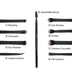 ZOREYA 15-Piece Makeup Brush Set with Black Handles Mi tienda
