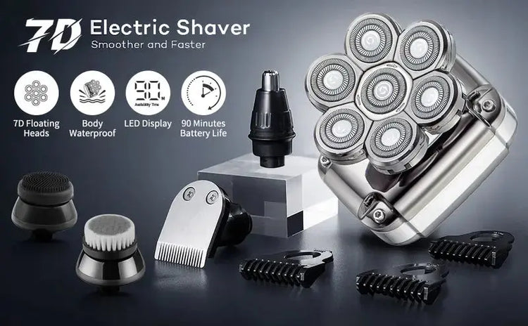 Waterproof Rechargeable Bald Head Shaver for Men Mi tienda