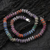 8mm Wide Colorful Circle Tennis Necklace