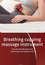 Portable Electric Cupping Massager with Red Light (2 Cups)
