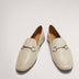 Cream Flats Shoes | Comfortable Slip-On Loafers with Soft Insole